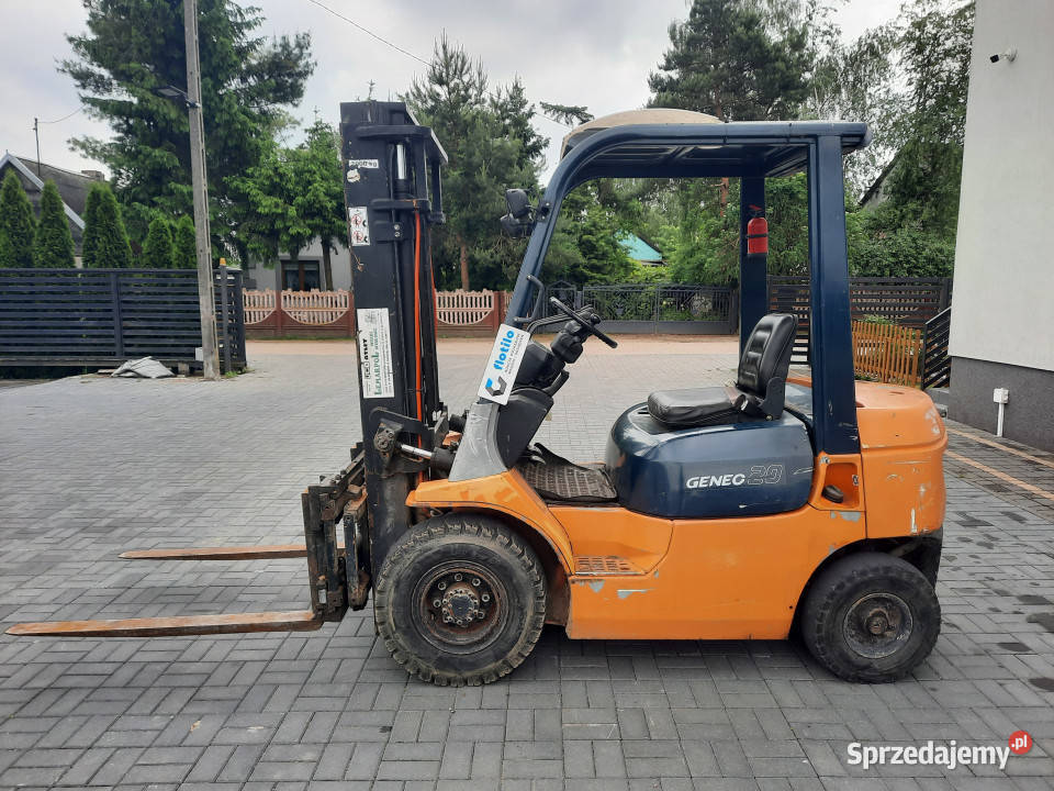 Wózek widłowy TOYOTA Geneo 20 627FDF25 Mały Rudnik