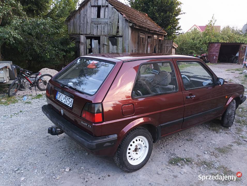 Sprzedam golfa MK2 td 16 do poprawek brązowy dolnośląskie Nowa Ruda