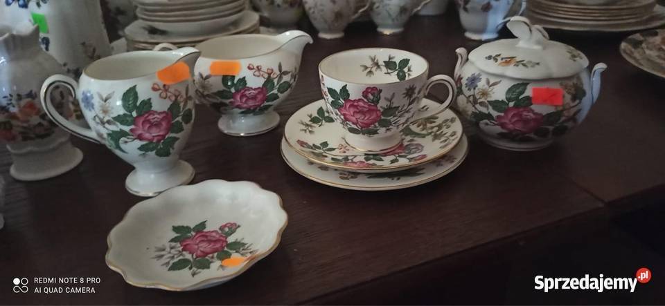 Mały talerzyk konfiturowka Wedgwood Made in Gdańsk