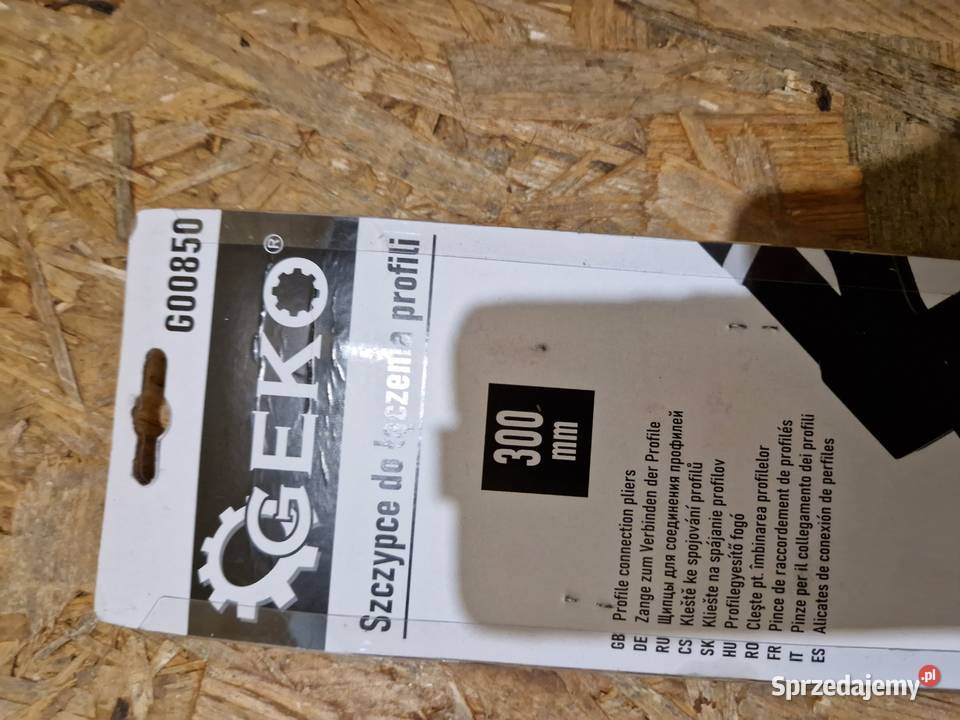 Szczypce do łączenia profili 300mm 24 Kod Głogowa