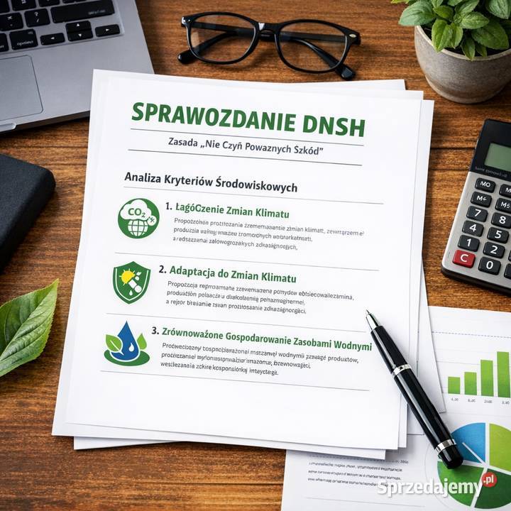 Raport DNSH sprawozdanie DNSH wymiana pieca Wrocław