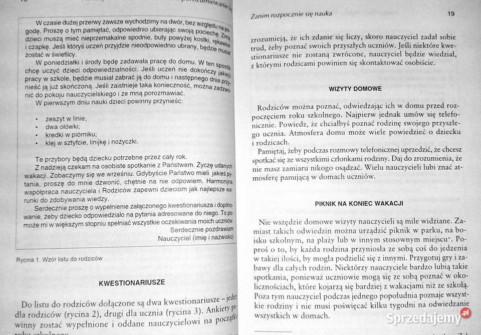 Nauczyciel rodzic Skuteczne porozumiewanie się Chełm sprzedam