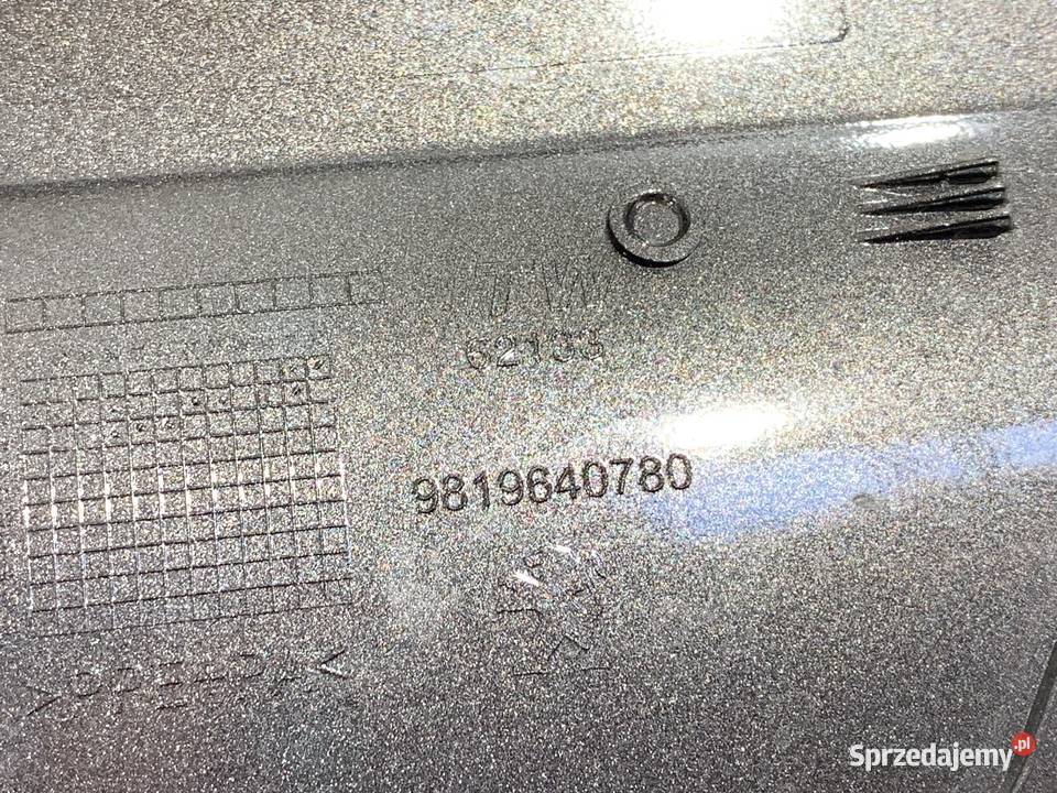 KLAPKA WLEWU PALIWA PEUGEOT 508 SW II 9819640780 Klapki wlewu paliwa