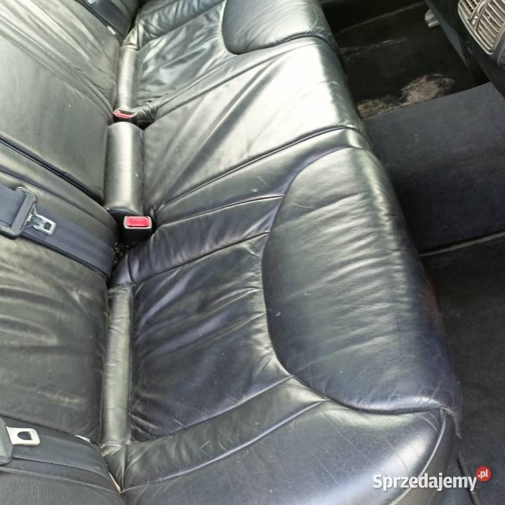 Lexus Ls 430 kanapa fotele LR20 czarne Motoryzacja Biała Podlaska