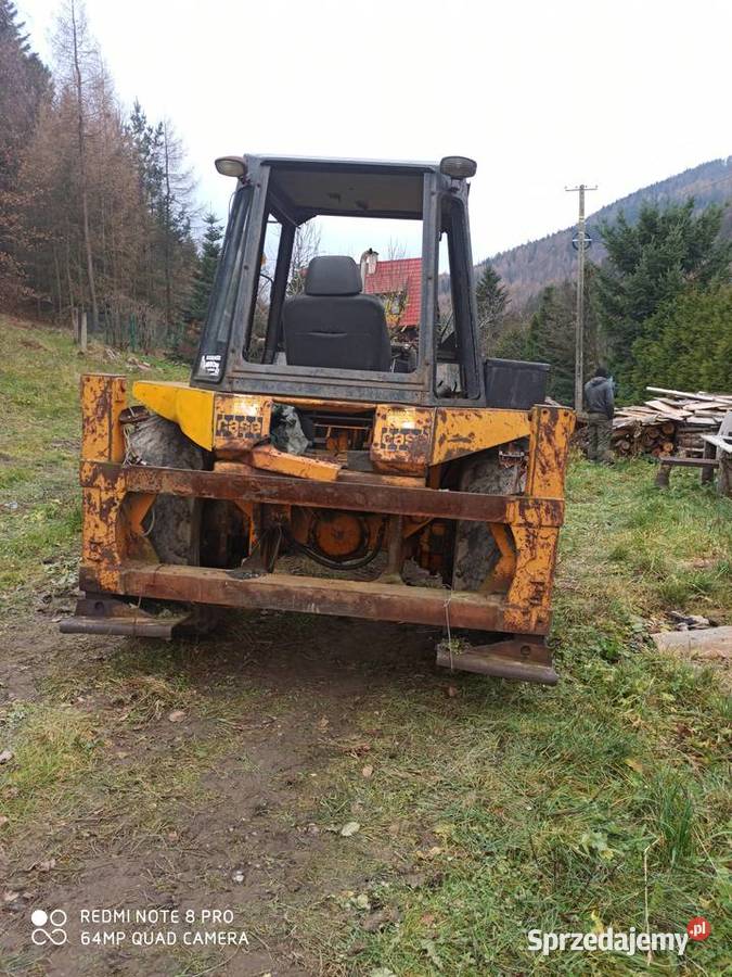 Case 580F ładowarka widły zamiana śląskie Twardorzeczka