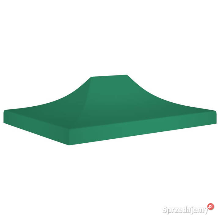 Dach do namiotu imprezowego 4 x 3 m zielony 270