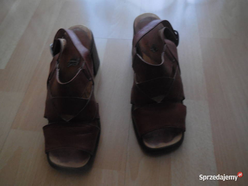 skórzane sandałki Łódź