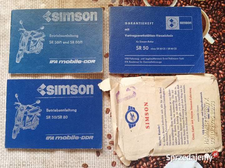 Sprzedam Simson Sr 50 skuter Dobrzeń Wielki sprzedam
