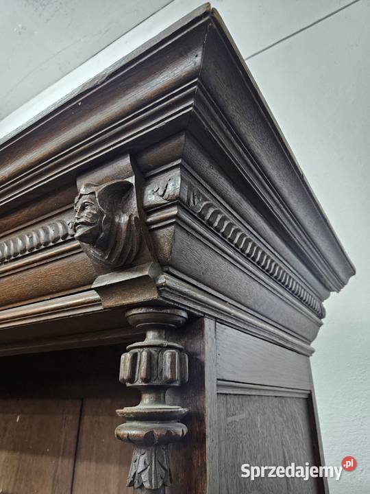 Regał neorenesansowy biblioteczka Nowy Sącz