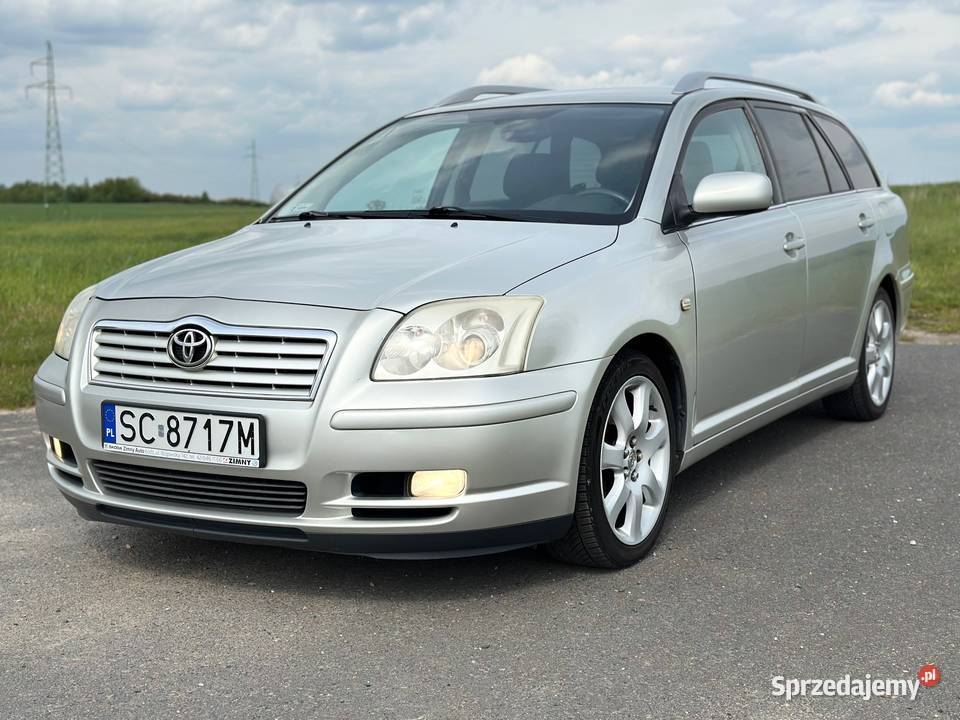 Toyota Avensis 20 D4D Piękny zadbany 100 sprawny diesel łódzkie Wieluń sprzedam