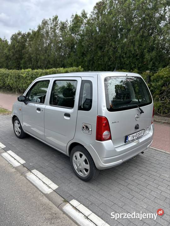Opel Agila 10 benzyna 55KM kujawsko-pomorskie Inowrocław