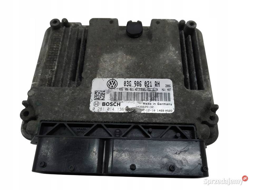 STEROWNIK SILNIKA 03G906021RH 0281014136 19 TDI świętokrzyskie