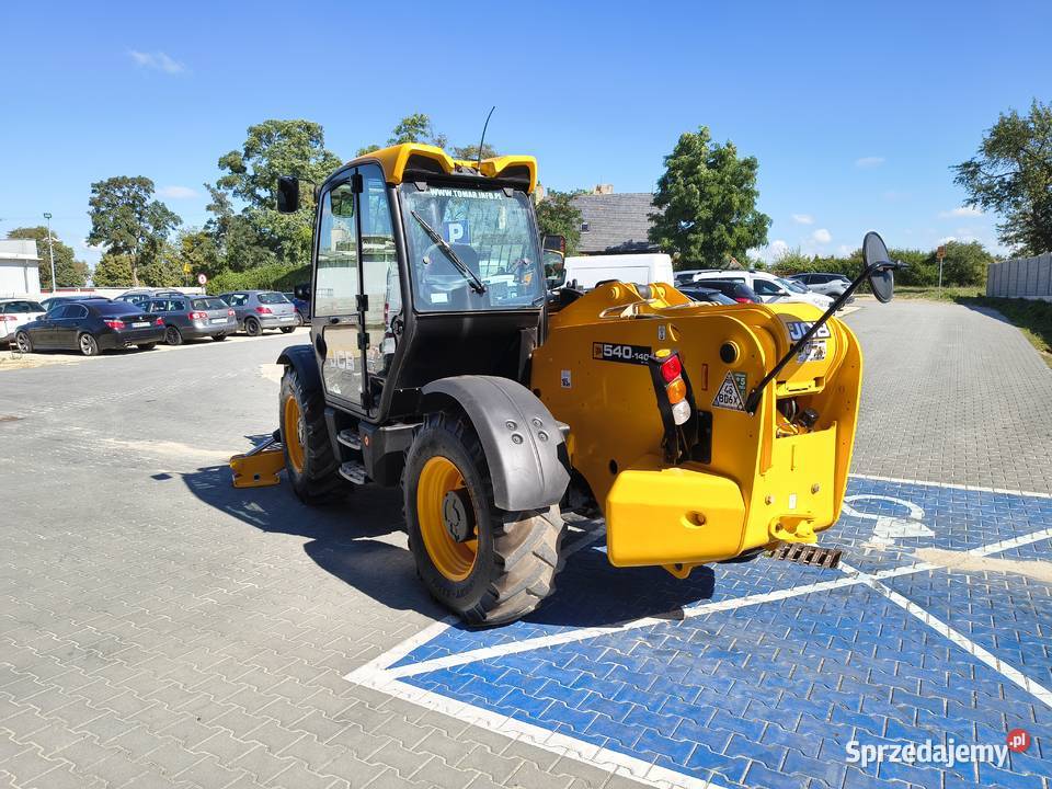 ŁADOWARKA TELESKOPOWA 14 METRÓW JCB 540 140 Krotoszyn