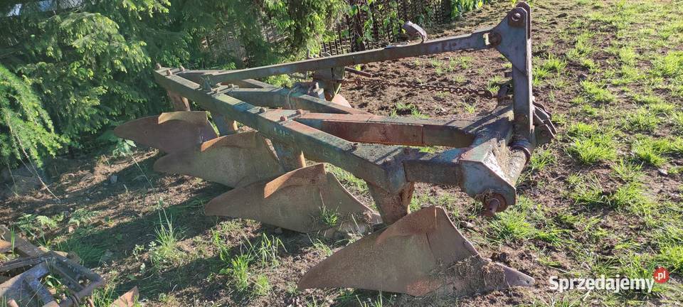 Pług czteroskibowy 4 skibowy Unia Grudziądz nieuszkodzony dolnośląskie