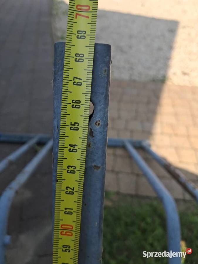 Stojak rowerowy 9 miejsc masywny Zalesie Górne sprzedam