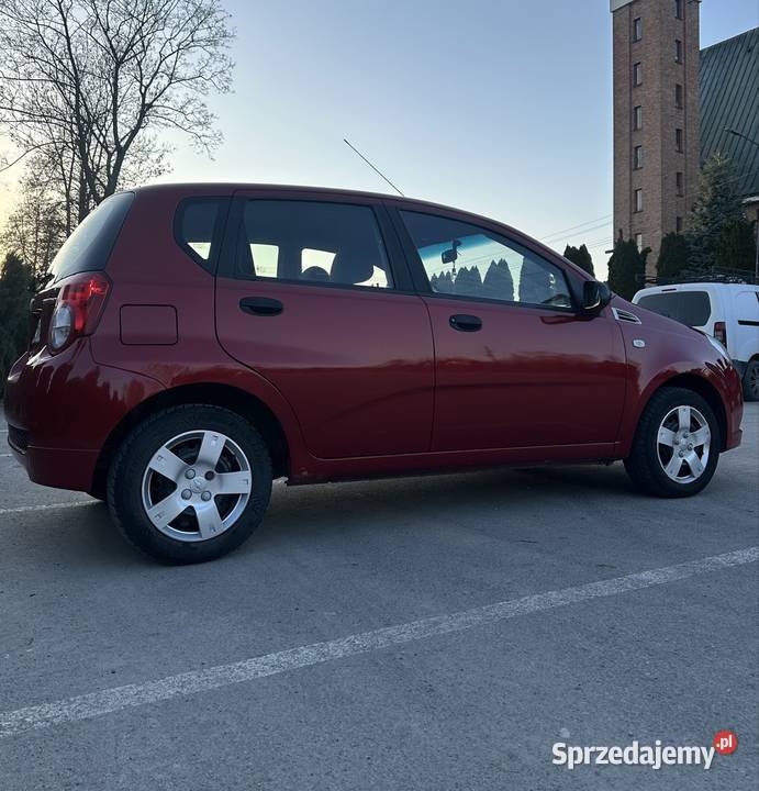 Chevrolet Aveo 12 benzyna 2009r KLIMA podkarpackie Pilzno