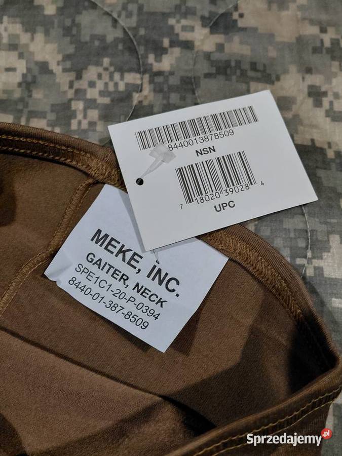 Komin coyote Neck Gaiter USMC Wrocław