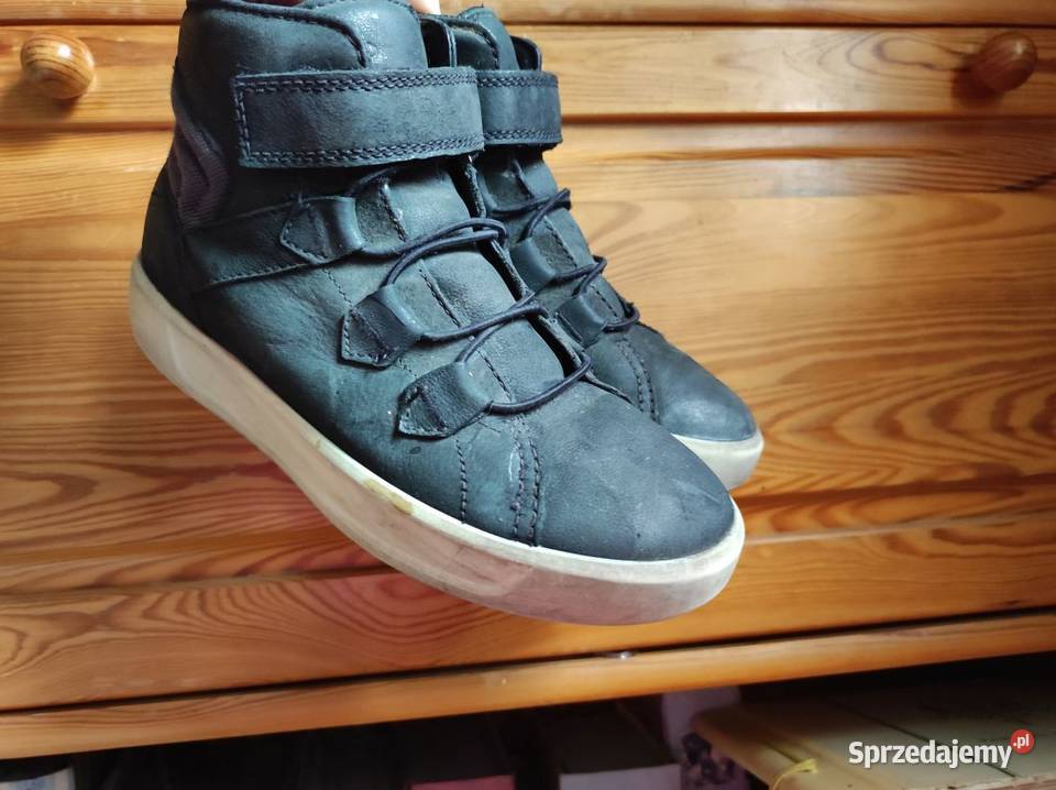 ECCO soft wysokie kostkę buty trzewiki ecco