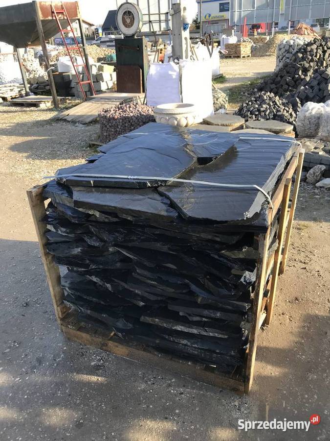 CZARNY ŁUPEK na Taras Schody Elewację Płyty mazowieckie Warszawa