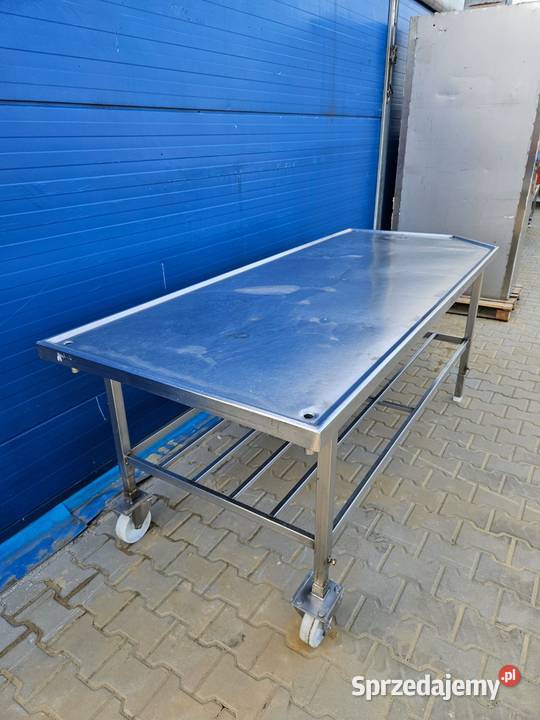 Stół masarski do nadziewarki 290x100x85 Gastronomia