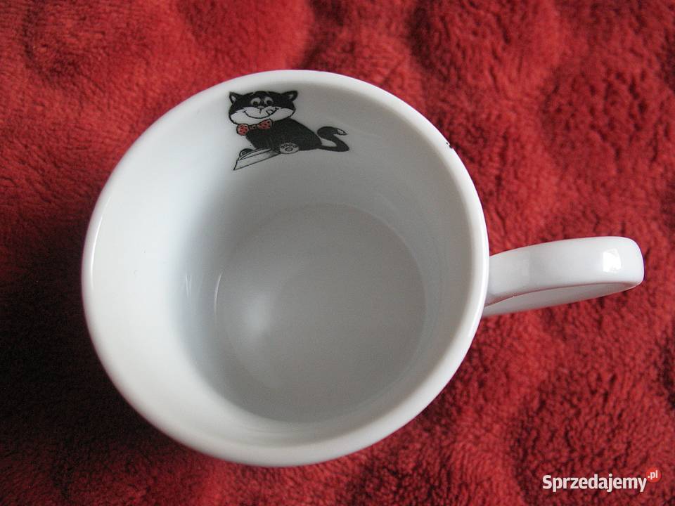 Kot mały kubek 5 x 5 Konitz Figurki i rzeźby Siedlce