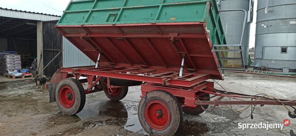 Przyczepa wywrotka d46 nie hl HW 8011 6011 d47 Przyczepy rolnicze Kutno