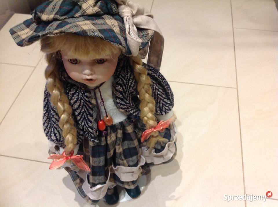 Stara Lalka Porcelanowa Nowa Sól sprzedam