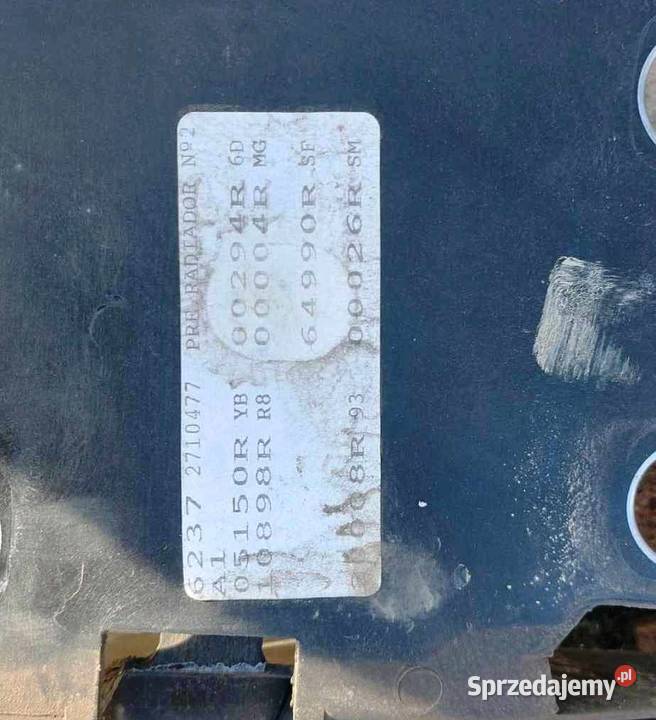 Pas przód Renault Megane 3 lift uszkodzony Pasy przednie i tylne Radziszów sprzedam