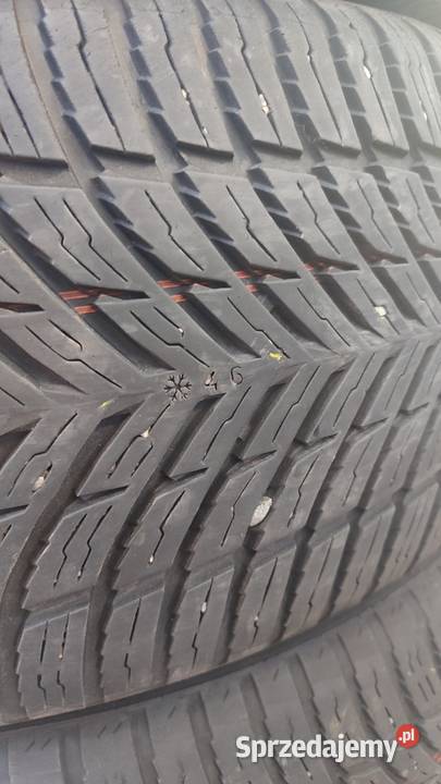 Opony 23545r19 Nokian Seasonproff 6mm bieżnika 4 całoroczne Lubenia sprzedam