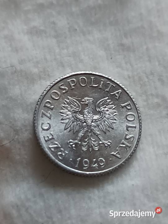 Sprzedam monete 1 grosz 1949 nnn Numizmatyka