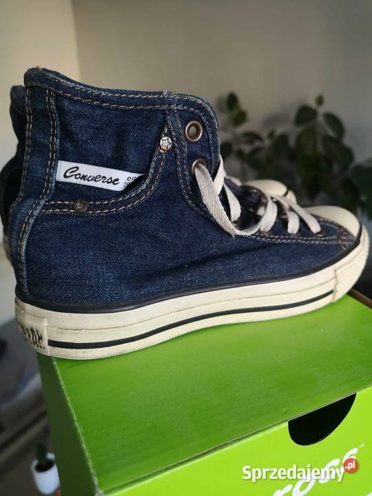 BUTY TRAMPKI Converse jeans granatowe damskie wielkopolskie Poznań