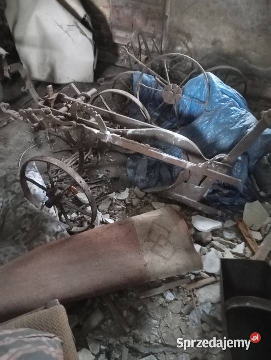 Zabytkowy pług Rękodzieło podkarpackie