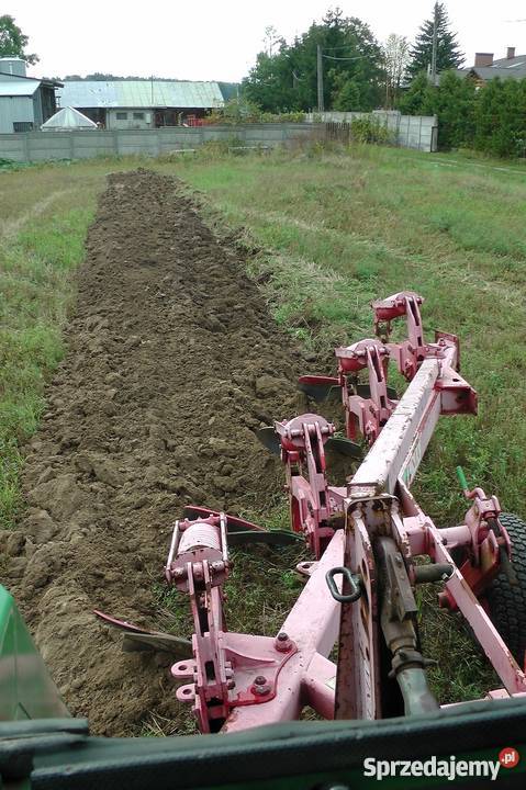Fendt 312 LSA z turem i pługiem Wola Rębkowska