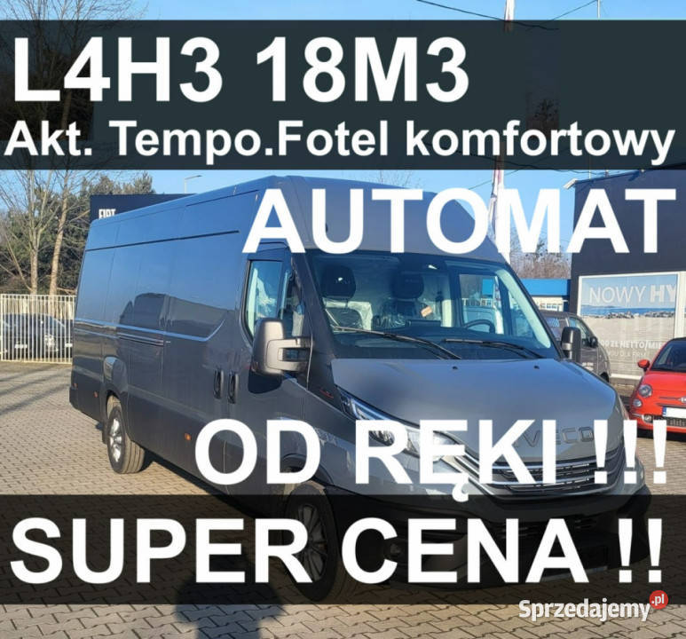 Iveco Daily 35S18A8H V L4H3 18m3 176 Dostępny nieuszkodzony Szczecinek