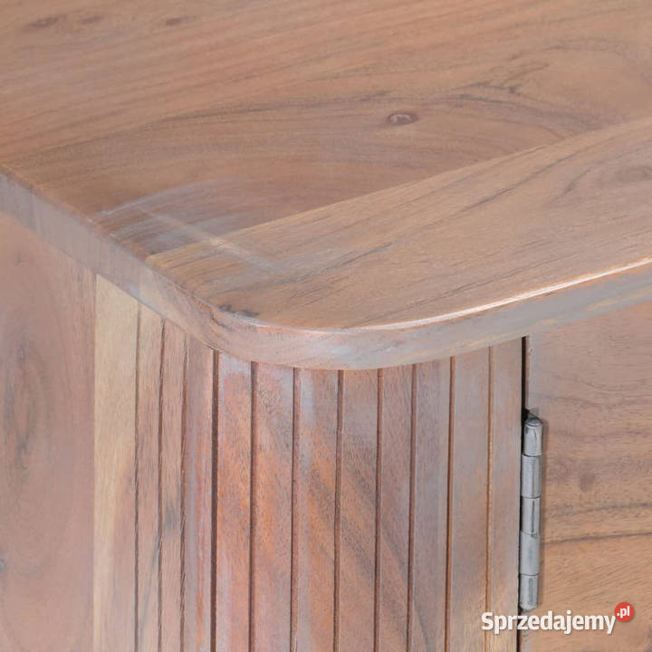 Szafka pod TV 118x30x40 lite drewno akacjowe RTV Warszawa