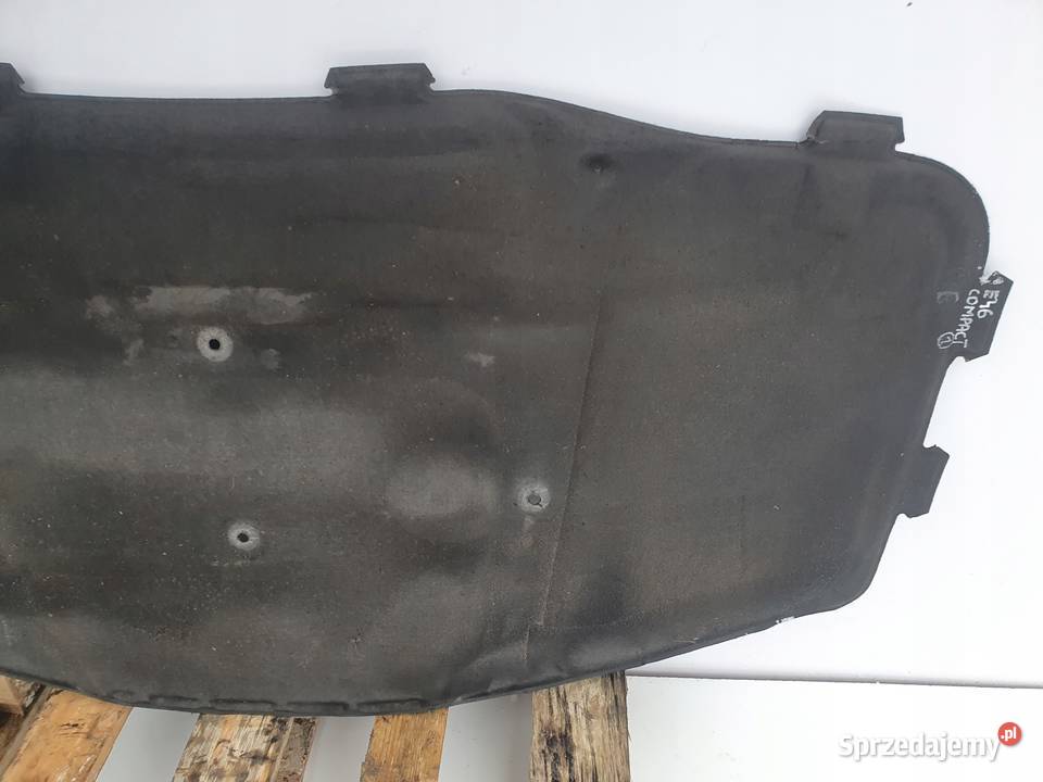 BMW E46 COMPACT 20 D WYGŁUSZENIE PRZEDNIEJ MASKI