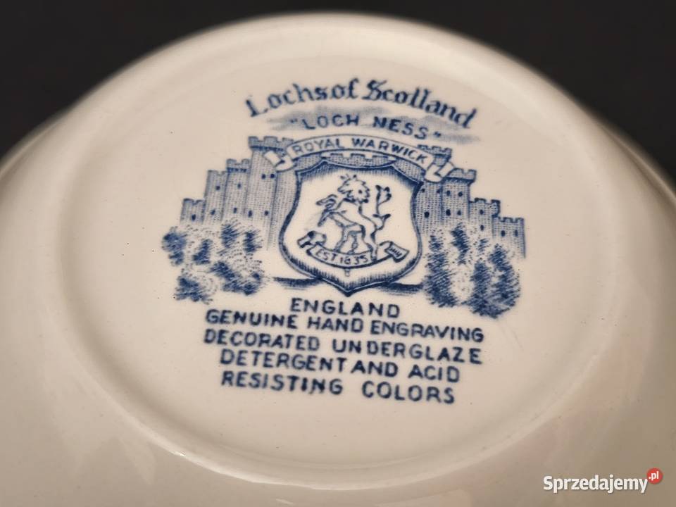 Salaterka głęboka angielska Royal Warwick Chełm