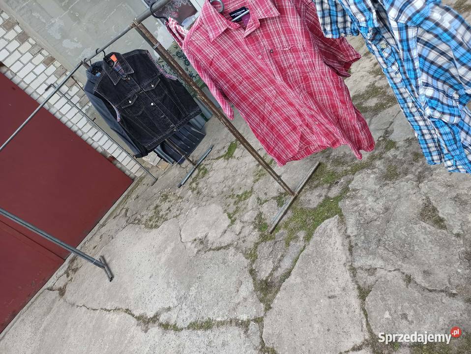 Konstrukcja na bazar Stelarz do odzieży Wieszaki sprzedam