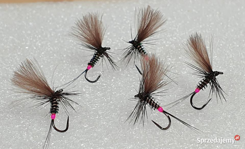 Sztuczne muchy suche lipieniowe Leśna sprzedam