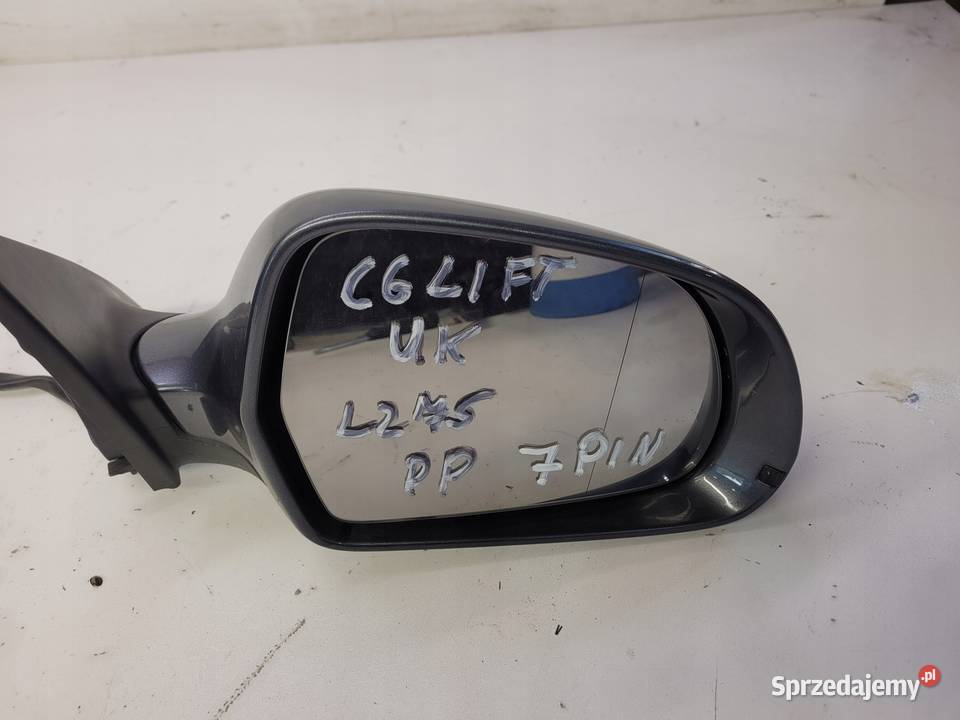 LUSTERKO PRAWE AUDI A6 C6 LIFT LZ7S 7PIN UK Przystajń sprzedam