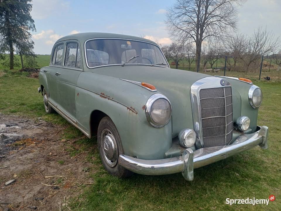 Mercedes w128 220se dużu ponton nie w180 120KM Smardów