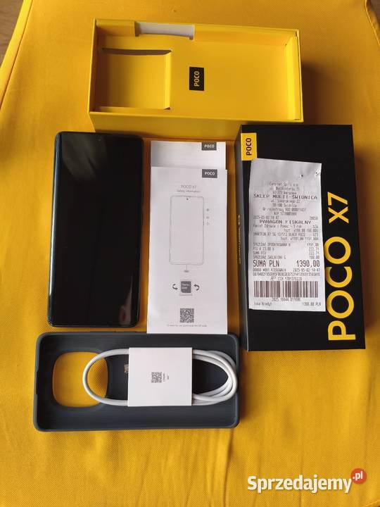 Ładny smartfon POCOX7 5G12GB RAM 512GB ROM