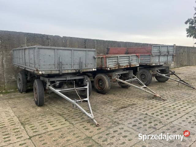 Przyczepa d47 D 47 wywrotka 3 sztuki Jastrzębniki