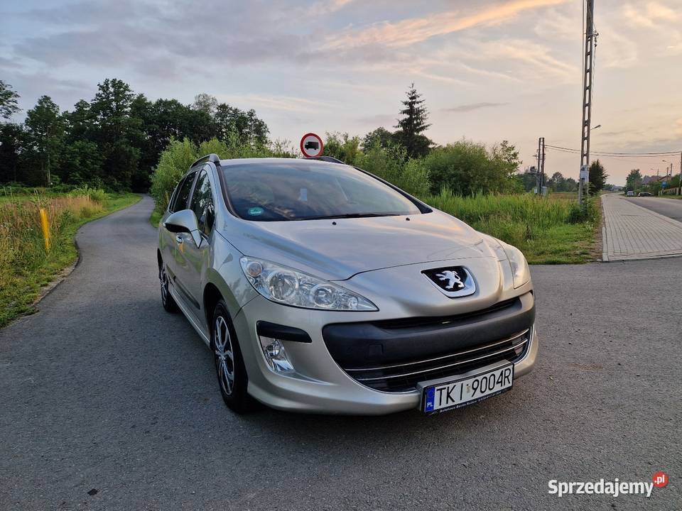 Peugeot 308 SW 2009 16 Benzyna Klima Oryginalny Rok produkcji 2009 podkarpackie