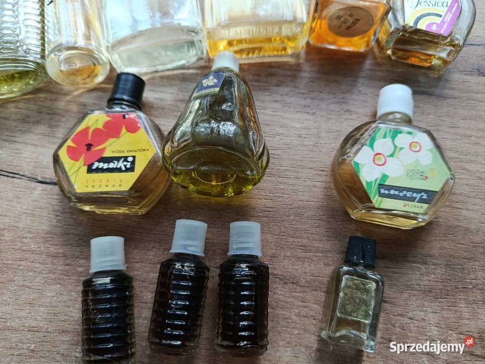 Perfumy stare z PRL zestaw wody toaletowe Choszczno