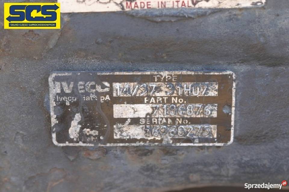 IVECO STRALIS LOWDECK MOST TYLNY PRZEŁOŻENIE