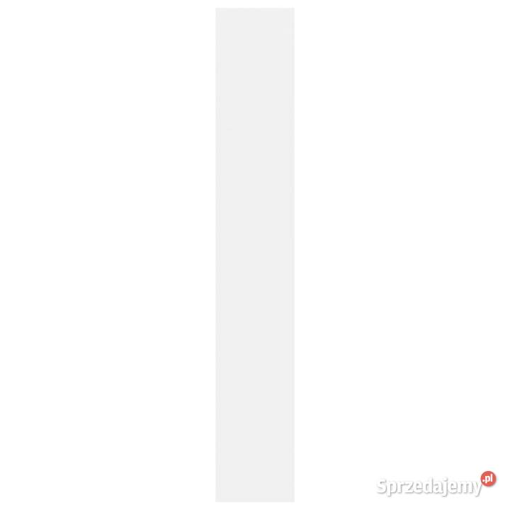 Regał na książki biały 60x30x189 materiał sprzedam