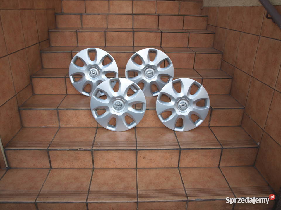 Opel kołpaki 15 oryginalne komplet 4 sztuki wielkopolskie Kalisz