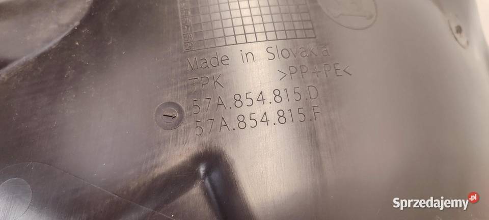 SKODA KAROQ NADKOLE LEWY PRZÓD 57A854815F