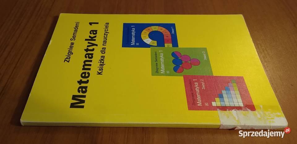 Matematyka 1 książka nauczyciela Zbigniew Gdańsk